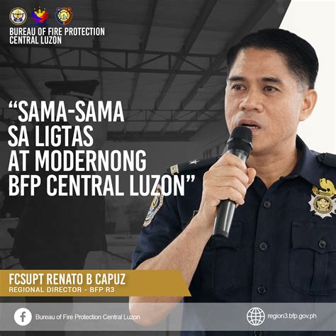 Bureau of Fire Protection Central Luzon .